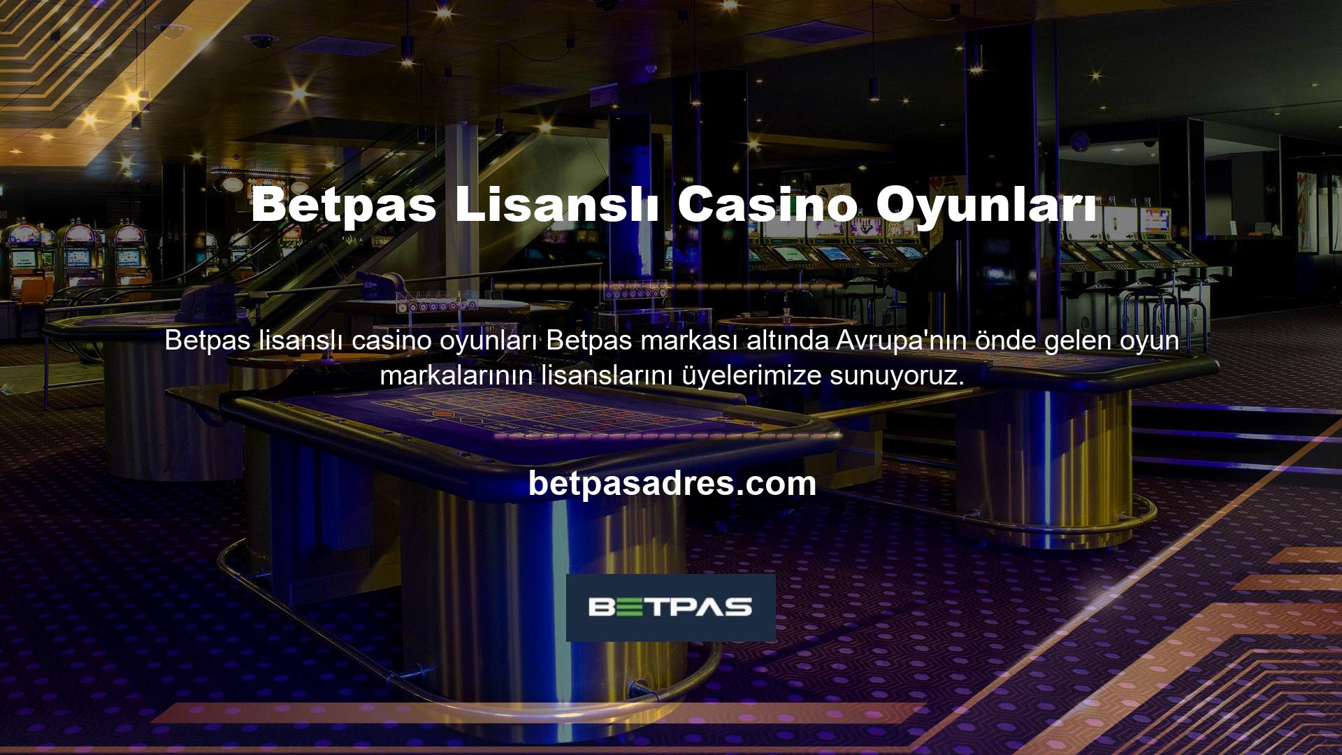 Bu, Betpas yeni casino oyunlarına ulaşmanın en hızlı yoludur