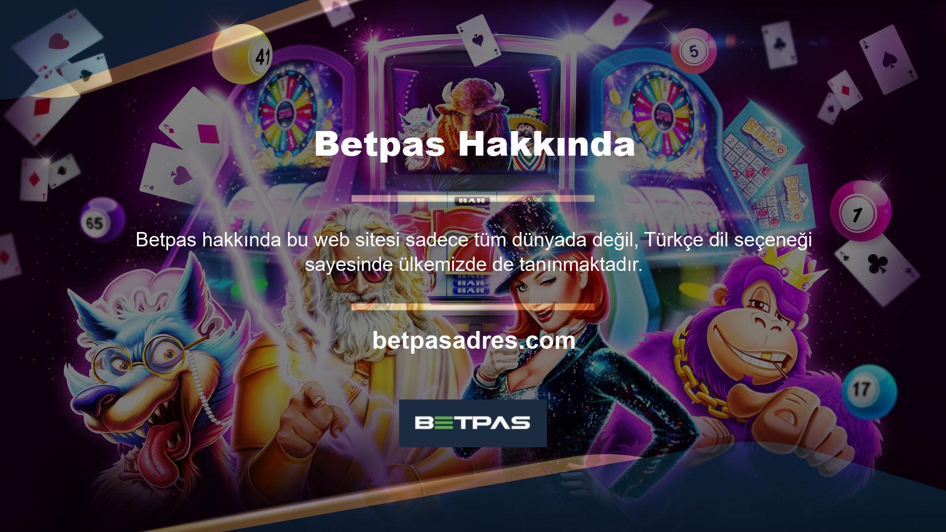 Betpas oyun seçeneklerini sunan web sitelerini görmek için bizi takip edin