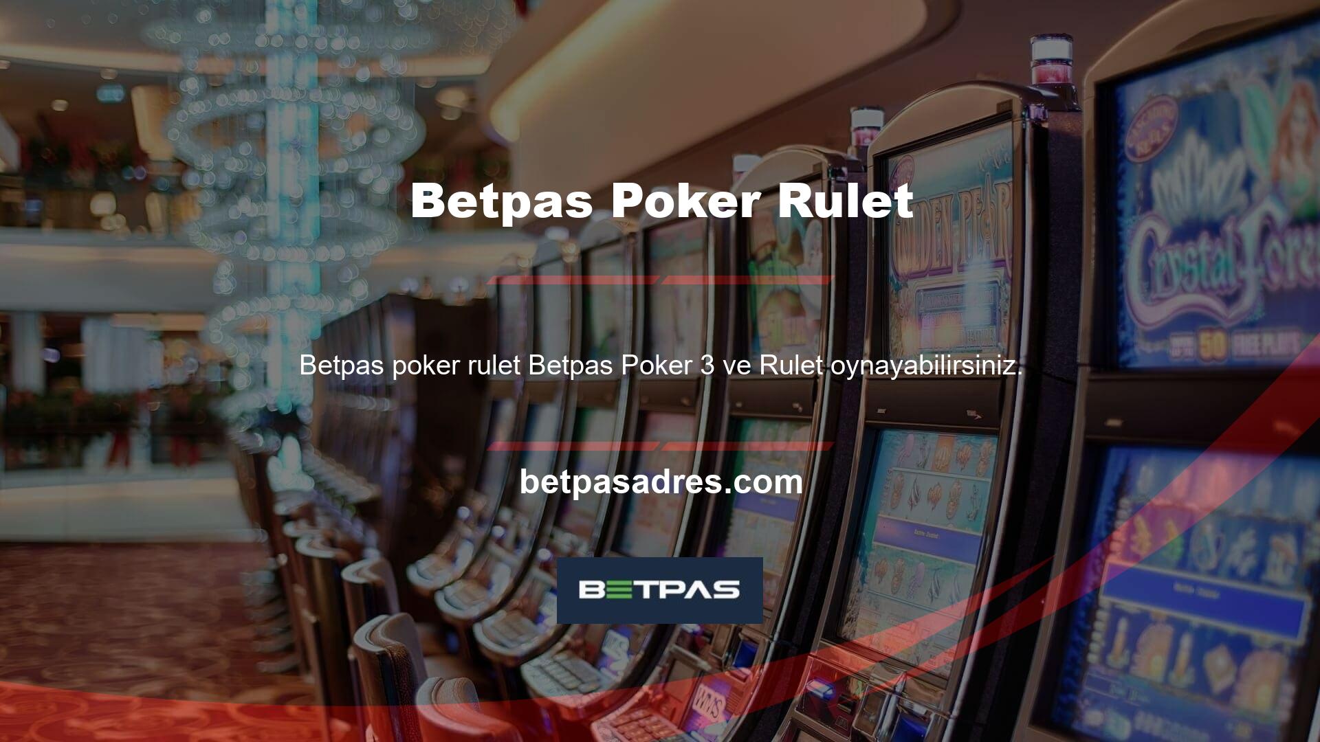 Betpas Poker Kuralları